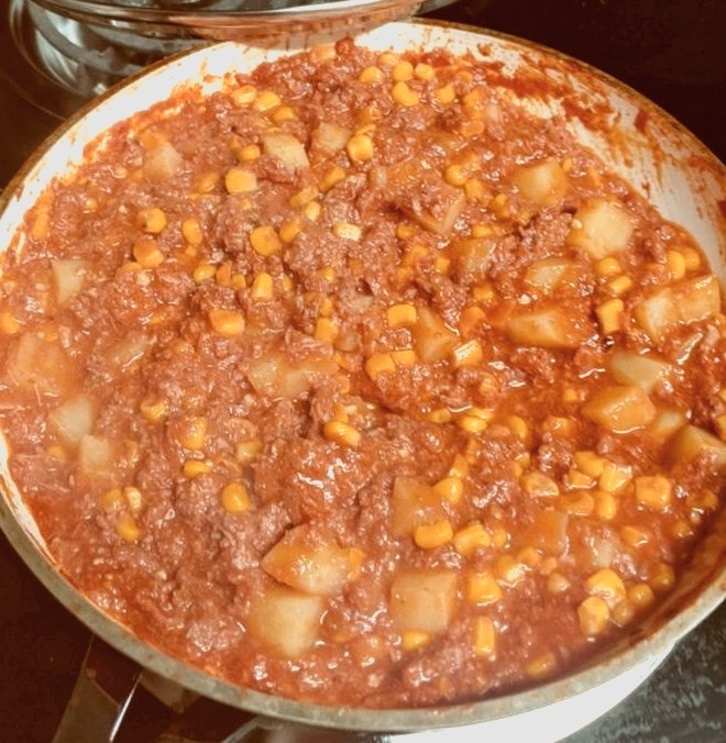 Puerto Rican Canned Corned Beef Stew