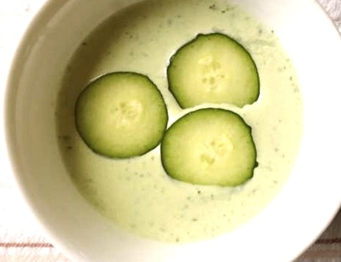 Cold Cucumber Soup
